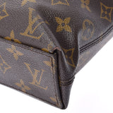 LOUIS VUITTON Louis Vuitton Makaser PDJ Brown M40868 Men's Monogram Canvas 2WAY Bag AB Rank Used Ginzo