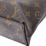 LOUIS VUITTON Louis Vuitton Makaser PDJ Brown M40868 Men's Monogram Canvas 2WAY Bag AB Rank Used Ginzo