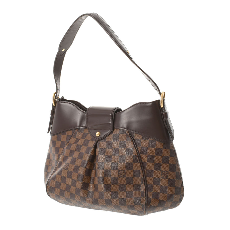 LOUIS VUITTON Louis Vuitton Damier Sistina MM Brown N41541 Ladies Damier Canbus One Shoulder Bag AB Rank Used Ginzo