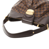 LOUIS VUITTON Louis Vuitton Damier Sistina MM Brown N41541 Ladies Damier Canbus One Shoulder Bag AB Rank Used Ginzo