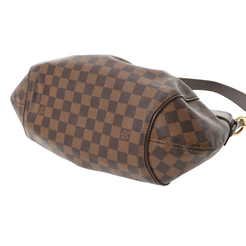 LOUIS VUITTON ルイヴィトン ダミエ システィナMM ブラウン N41541 レディース ダミエキャンバス ワンショルダーバッグ ABランク 中古 銀蔵