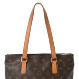 LOUIS VUITTON Louis Vuitton Monogram Cava Piano Brown M51148 Unisex Monogram Canvas Tote Bag B Rank used Ginzo