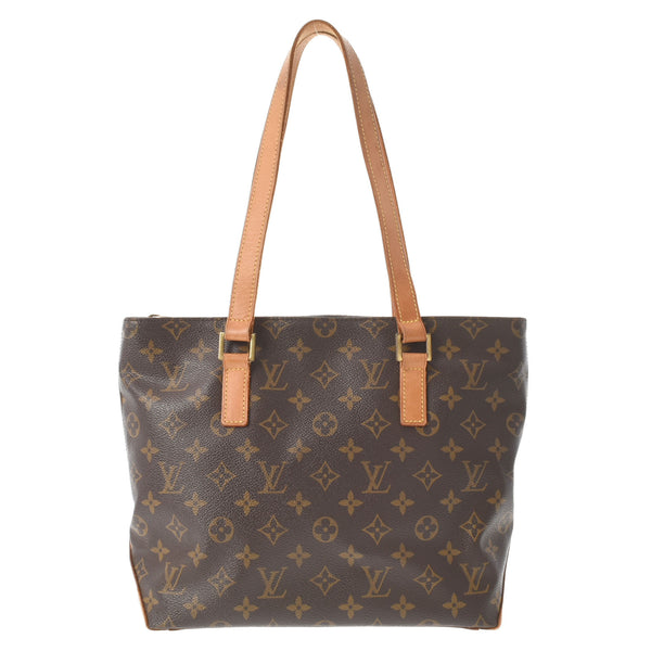 LOUIS VUITTON ルイヴィトン モノグラム カバピアノ ブラウン M51148 ユニセックス モノグラムキャンバス トートバッグ Bランク 中古 銀蔵