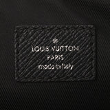 LOUIS VUITTON ルイヴィトン タイガラマ バムバッグ アウトドア ノワール M30245 メンズ レザー ボディバッグ Aランク 中古 銀蔵