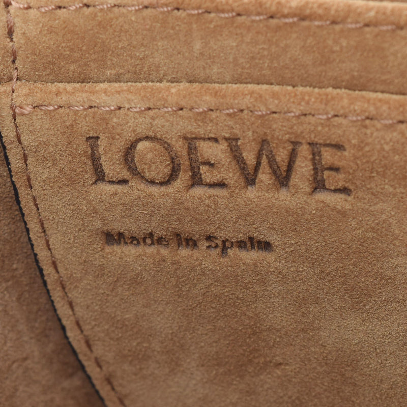 Loewe Loebe Gate Mini Red Ladies Calf肩袋A等级使用Ginzo