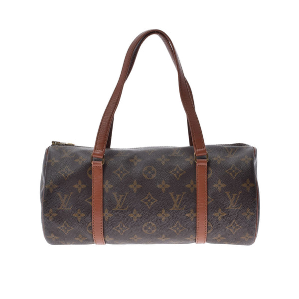 LOUIS VUITTON Louis Vuitton Monogram Papillon Old Brown M51365 Ladies Monogram Canvas Handbag B Rank used Ginzo