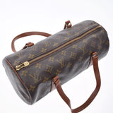 LOUIS VUITTON Louis Vuitton Monogram Papillon Old Brown M51365 Ladies Monogram Canvas Handbag B Rank used Ginzo