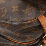 LOUIS VUITTON Louis Vuitton Monogram Somure 30 Brown M42256 Unisex Monogram Canvas Shoulder Bag B Rank Used Ginzo