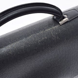 LOUIS VUITTON Louis Vuitton Taiga Lobst 1 Aldwise (Black) M31052 Men's Leather Business Bag B Rank used Ginzo