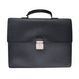 LOUIS VUITTON Louis Vuitton Taiga Lobst 1 Aldwise (Black) M31052 Men's Leather Business Bag B Rank used Ginzo