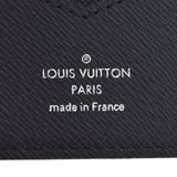 LOUIS VUITTON Louis Vuitton Monogram Eclipse Couvertur Pass Paul NM Black M64501 Unisex Monogram Canvas Passport Case A Rank used Ginzo