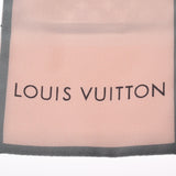 LOUIS VUITTON Louis Vuitton Bandob Trunk Pink M73965 Ladies Silk 100% Scarf AB Rank Used Ginzo