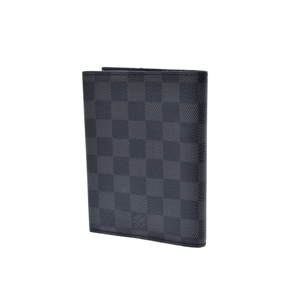 LOUIS VUITTON Louis Vuitton Damier Graphit Couvertur Carnet PM Black N63141 Men's Dami Graphit Canvas Notebook Cover A Rank used Ginzo