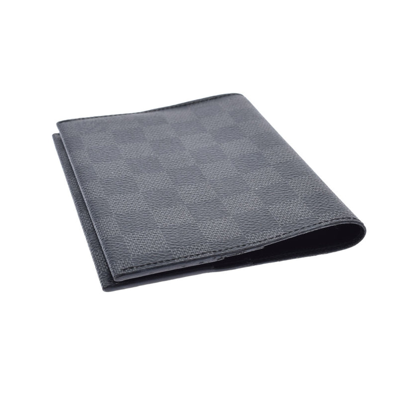LOUIS VUITTON Louis Vuitton Damier Graphit Couvertur Carnet PM Black N63141 Men's Dami Graphit Canvas Notebook Cover A Rank used Ginzo