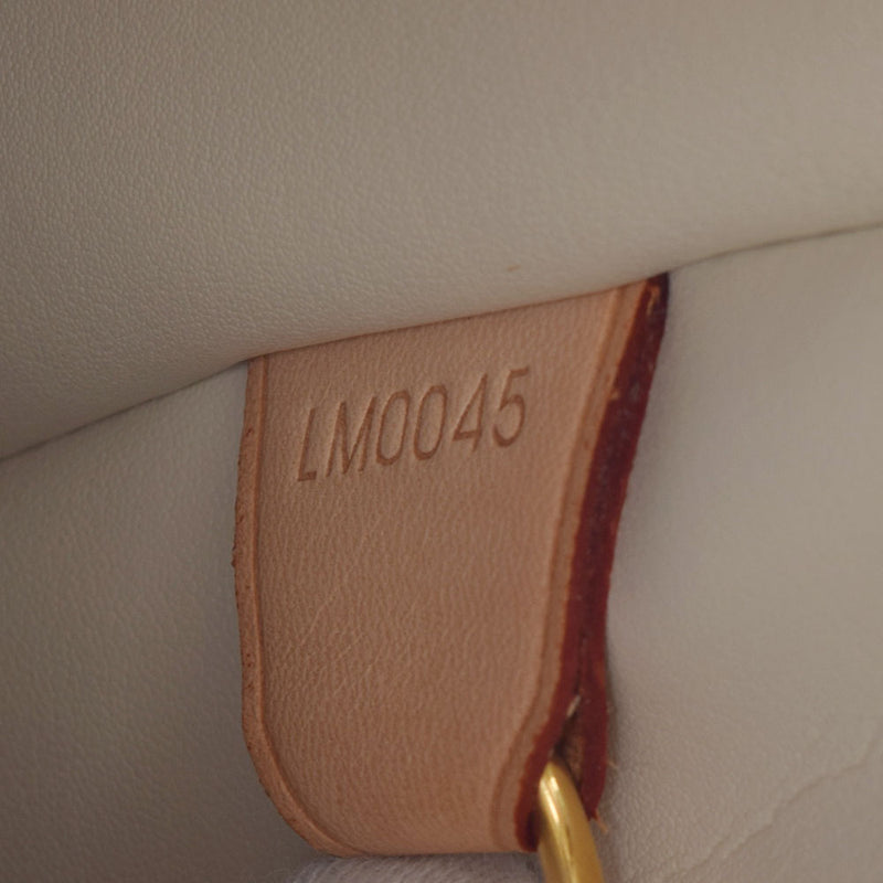 LOUIS VUITTON Monogram Vernis Houston Hand Bag Perle M91342 LV