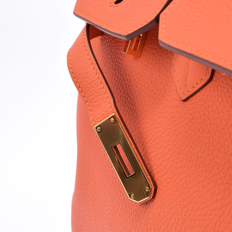 HERMES Hermes Birkin 35 Hougold metal T -engraved (around 2015) Ladies Togo Handbag A Rank used Ginzo