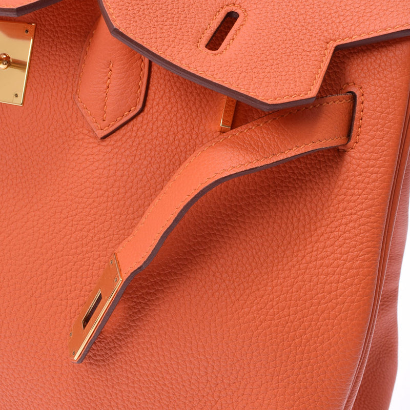 HERMES Hermes Birkin 35 Hougold metal T -engraved (around 2015) Ladies Togo Handbag A Rank used Ginzo