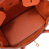 HERMES Hermes Birkin 35 Hougold metal T -engraved (around 2015) Ladies Togo Handbag A Rank used Ginzo