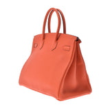 HERMES Hermes Birkin 35 Hougold metal T -engraved (around 2015) Ladies Togo Handbag A Rank used Ginzo