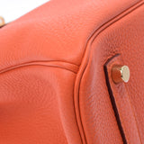 HERMES Hermes Birkin 35 Hougold metal T -engraved (around 2015) Ladies Togo Handbag A Rank used Ginzo