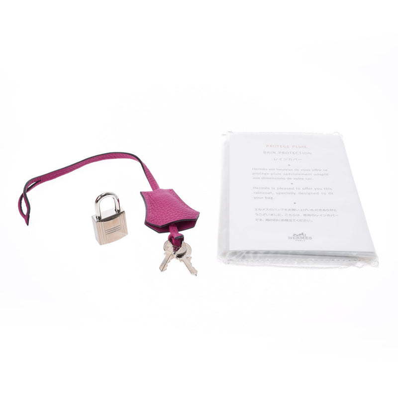 HERMES エルメス バーキン 30 ローズパープル シルバー金具 C刻印(2018年頃) レディース トゴ ハンドバッグ Aランク 中古 銀蔵