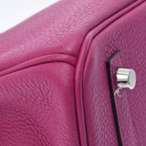 HERMES エルメス バーキン 30 ローズパープル シルバー金具 C刻印(2018年頃) レディース トゴ ハンドバッグ Aランク 中古 銀蔵