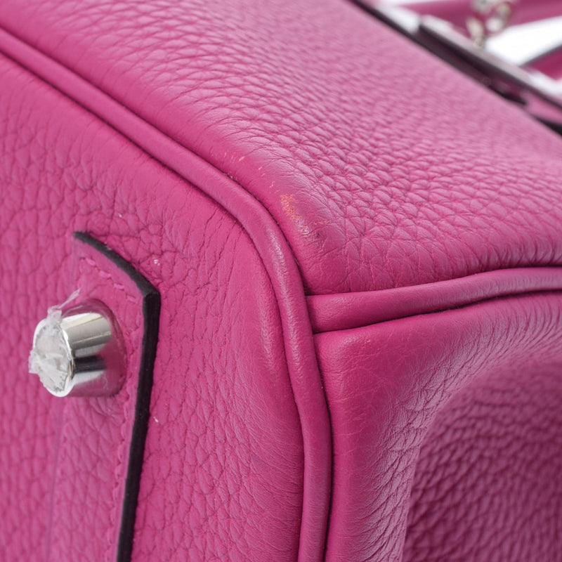 HERMES エルメス バーキン 30 ローズパープル シルバー金具 C刻印(2018年頃) レディース トゴ ハンドバッグ Aランク 中古 銀蔵