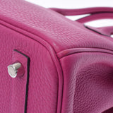 HERMES エルメス バーキン 30 ローズパープル シルバー金具 C刻印(2018年頃) レディース トゴ ハンドバッグ Aランク 中古 銀蔵