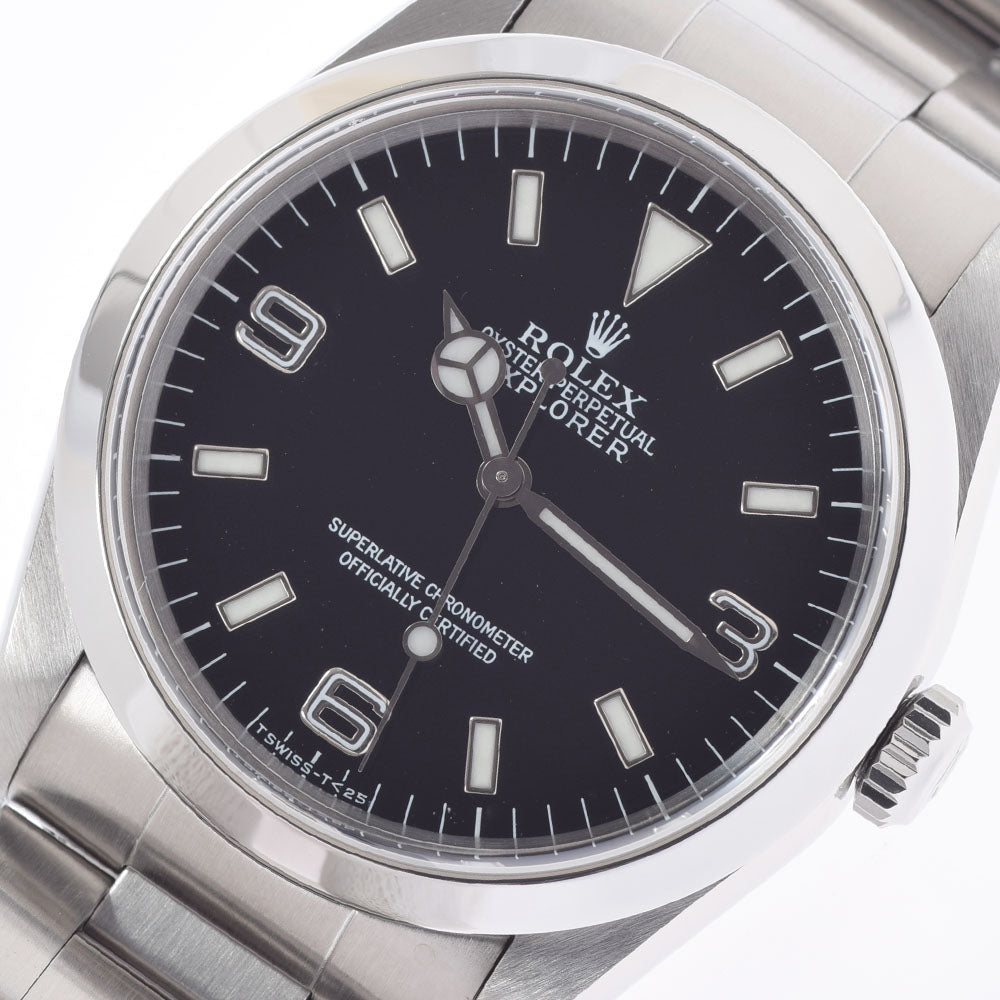 ROLEX ロレックス エクスプローラー1 14270 メンズ SS 腕時計 自動巻き 黒文字盤 Aランク 中古 - Thebuildteam