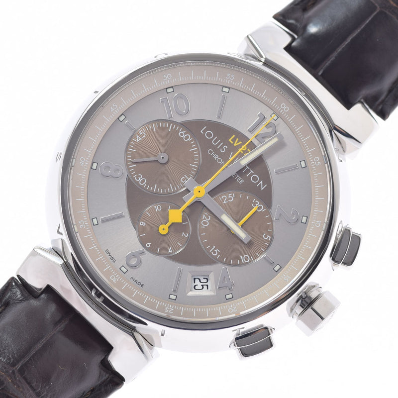 ルイヴィトンタンブール クロノ 世界限定277本 メンズ 腕時計 Q1142 LOUIS VUITTON 中古 – 銀蔵オンライン