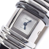 CARTIER Cartier de Clay WT000730 Ladies SS/Leather Watch Quartz Silver Dial A Rank Used Ginzo