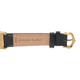 Cartier Cartier Mast Tank Ladies GP/Leather Watch Quartz Ivory Dial AB Rank used Ginzo