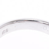 PONTE VECCHIO Pontevekio Pinky Ring Diamond 0.45ct 2 Ladies K18WG Ring / Ring A Rank Used Ginzo