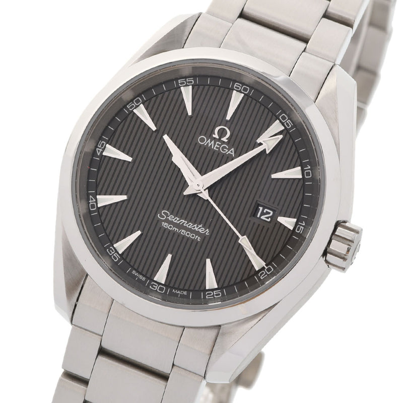 OMEGA Omega Sea Master Aqua Terra 231.10.39.61.06.001 Men's SS Watch Quartz Gray Dial A Rank used Ginzo