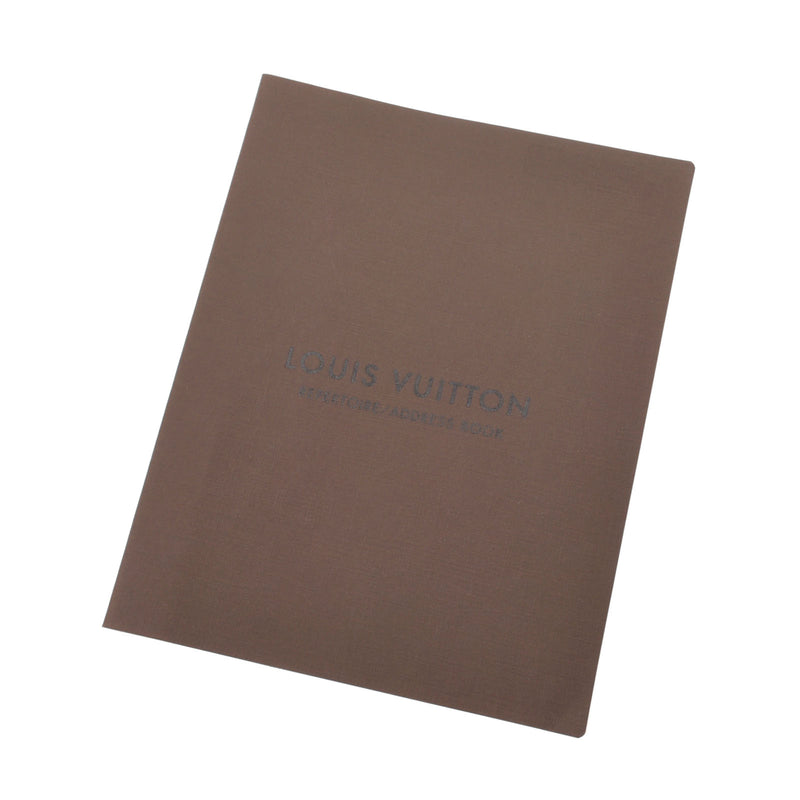 LOUIS VUITTON Louis Vuitton Monogram Agenda View Low Brown R20001 Unisex Monogram Canvas Notebook Cover A Rank used Ginzo