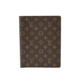 路易威顿路易·维顿（Louis Vuitton）路易威登（Louis Vuitton）会标议程查看低棕色R20001女用式会标帆布笔记本封面封面二手Ginzo