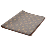 LOUIS VUITTON Louis Vuitton Monogram Agenda View Low Brown R20001 Unisex Monogram Canvas Notebook Cover A Rank used Ginzo