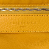 BALENCIAGA Balenciaga Paper A6 2WAY Bag Yellow 370926 Ladies Calf Handbag AB Rank Used Ginzo