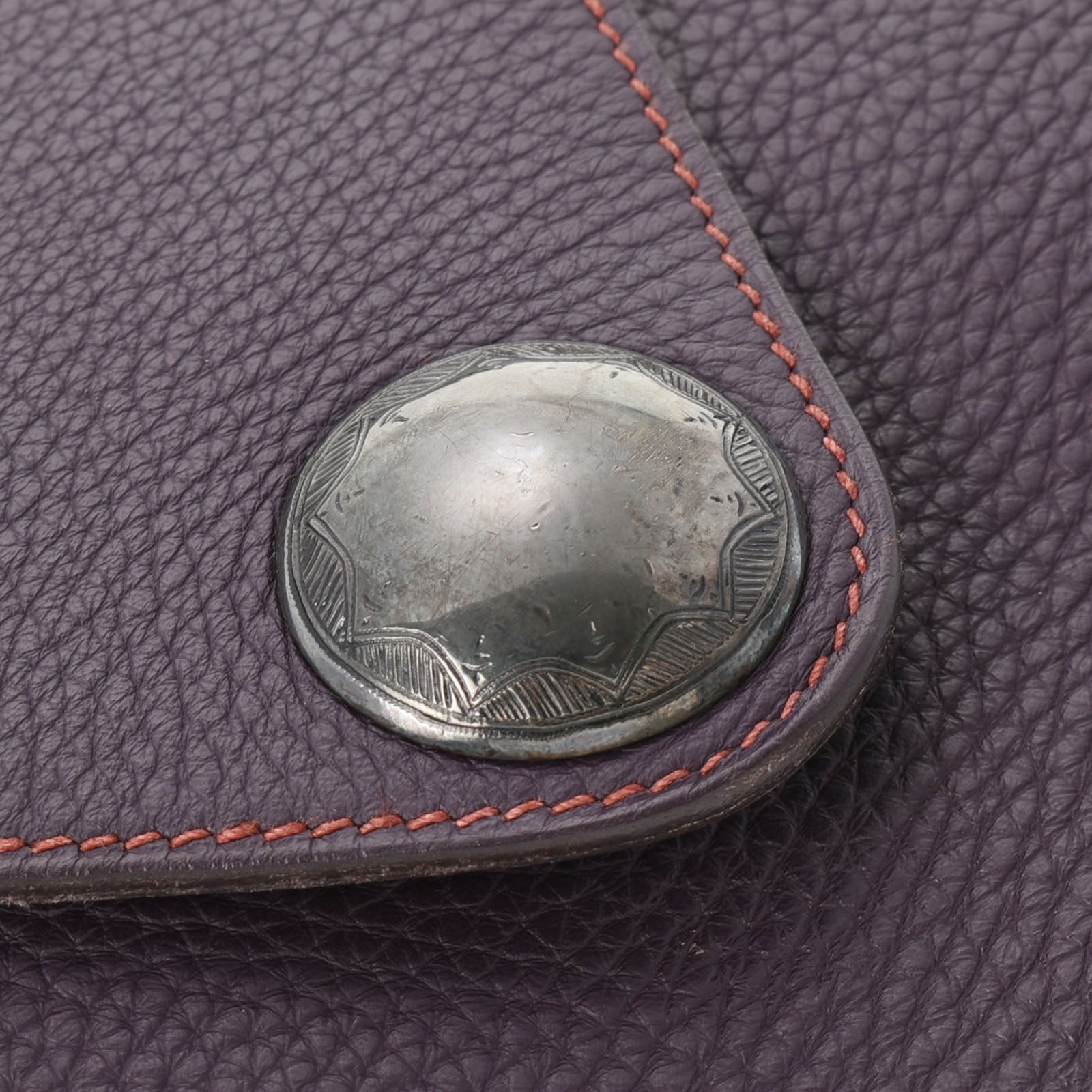 エルメスクリスティーヌ トゥアレグ レザン ブラック金具 □F刻印(2002