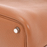 HERMES Hermes Picotan Lock PM Gold Silver Bracket □ M engraved (around 2009) Ladies Toryon Lemance Handbag A Rank used Ginzo