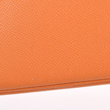 HERMES Hermes Mini Prum Orange Silver Bracket □ J engraved (around 2006) Ladies Vo Epson Handbag B Rank Used Ginzo