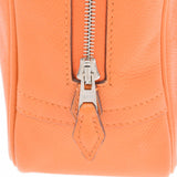 HERMES Hermes Mini Prum Orange Silver Bracket □ J engraved (around 2006) Ladies Vo Epson Handbag B Rank Used Ginzo