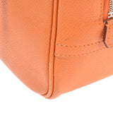 HERMES Hermes Mini Prum Orange Silver Bracket □ J engraved (around 2006) Ladies Vo Epson Handbag B Rank Used Ginzo