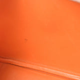 HERMES Hermes Mini Prum Orange Silver Bracket □ J engraved (around 2006) Ladies Vo Epson Handbag B Rank Used Ginzo