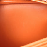 HERMES Hermes Mini Prum Orange Silver Bracket □ J engraved (around 2006) Ladies Vo Epson Handbag B Rank Used Ginzo