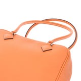 HERMES Hermes Mini Prum Orange Silver Bracket □ J engraved (around 2006) Ladies Vo Epson Handbag B Rank Used Ginzo