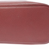 HERMES Hermes Boled Web Rouge Gold Gold Bracket □ E Engraved (around 2001) Ladies Togo Handbag B Rank used Ginzo