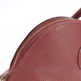 HERMES Hermes Boled Web Rouge Gold Gold Bracket □ E Engraved (around 2001) Ladies Togo Handbag B Rank used Ginzo