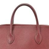 HERMES Hermes Boled Web Rouge Gold Gold Bracket □ E Engraved (around 2001) Ladies Togo Handbag B Rank used Ginzo