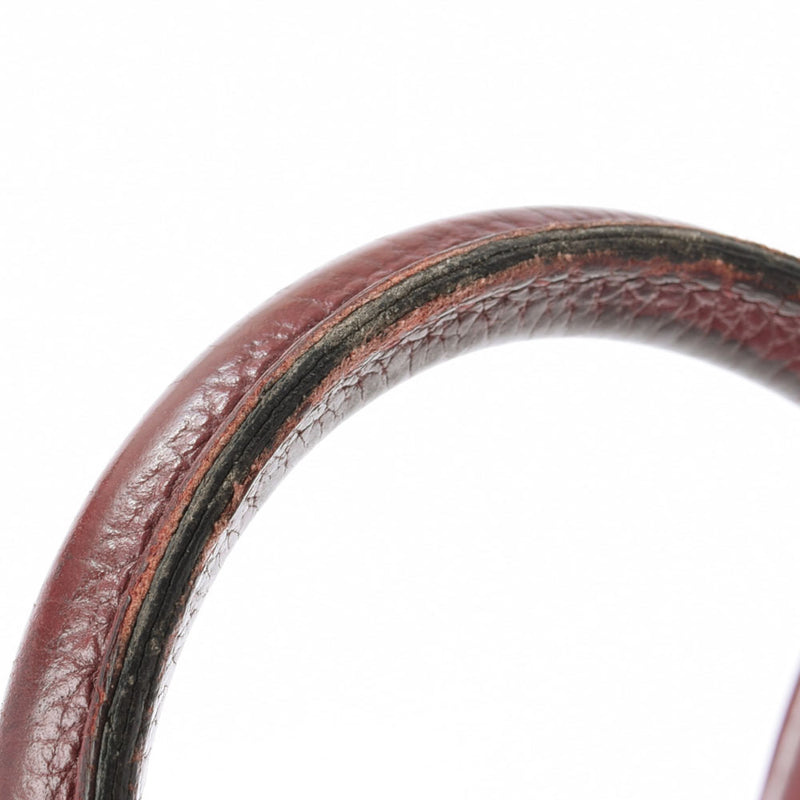 HERMES Hermes Boled Web Rouge Gold Gold Bracket □ E Engraved (around 2001) Ladies Togo Handbag B Rank used Ginzo